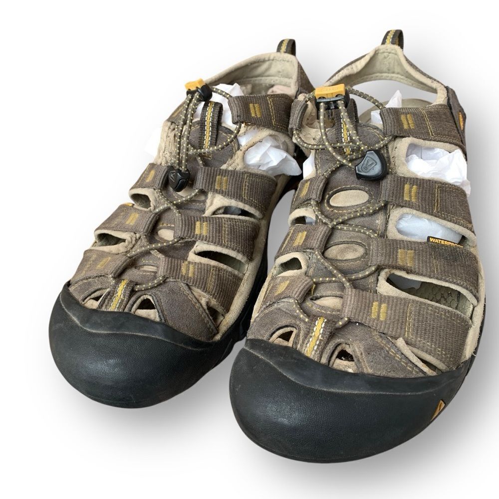 Keen Men's Newport H2 Water Sandals Raven/Aluminum size 13 - Picture 12 of 13
